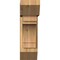 Ekena Millwork Merced Slat Rough Sawn Bracket w/ Offset Brace, Western Red Cedar, 8"W x 22"D x 26"H BKT0806X22X26MRC06RWR - alternate 3
